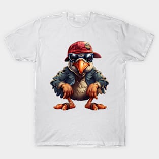 Cartoon Thanksgiving Turkey #1 T-Shirt